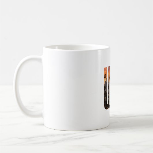 Mug Classique, Mug Drapeau USA – Café Esprit Améri (Gauche)