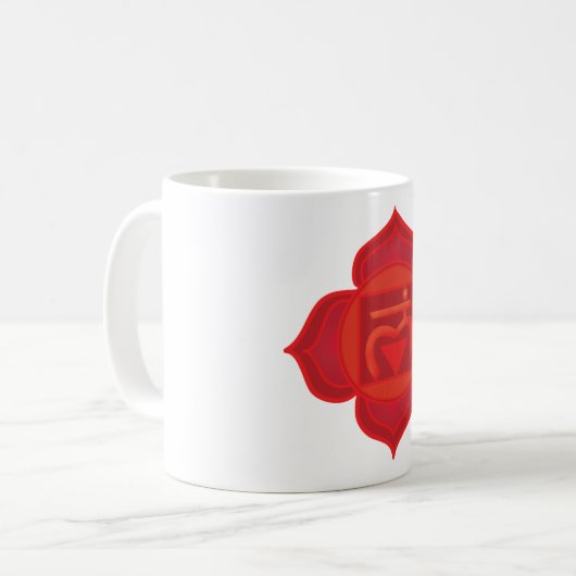 Mug classique Muladhara chakra (Devant gauche)