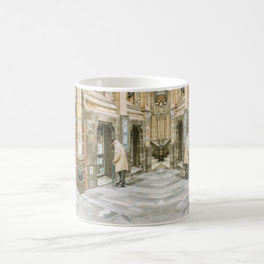 Mug classique - 'Old Books' (Centre)