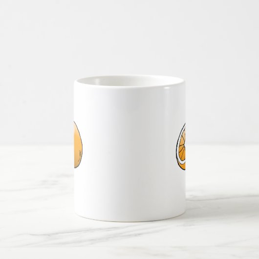 Mug classique orange (Centre)
