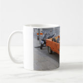 Mug Classique Orange Citroën Mehari (Gauche)