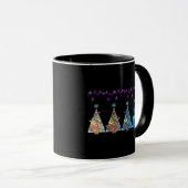 Mug Classique Peekaboo Reindeer (Devant droit)