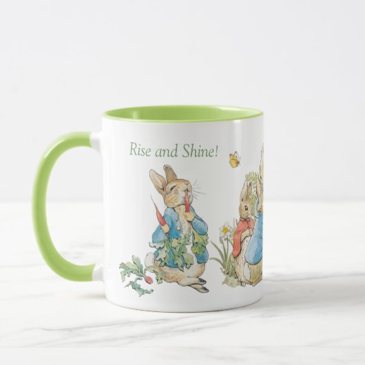 Mug Classique Pierre le lapin (Gauche)