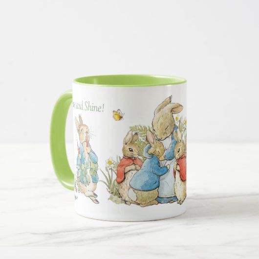 Mug Classique Pierre le lapin (Devant gauche)