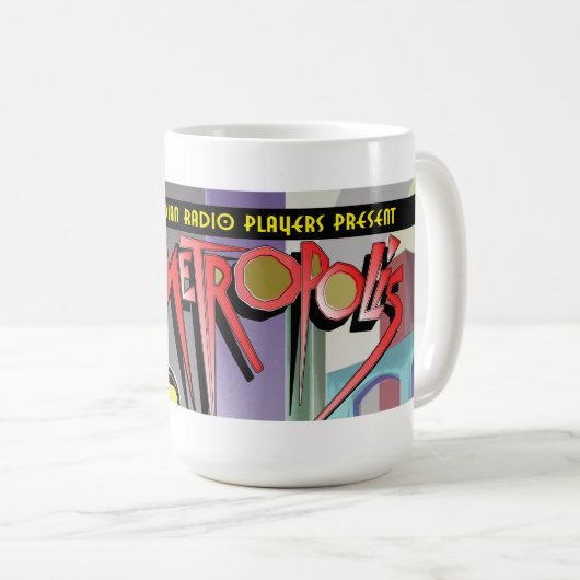 Mug classique PMRP Metropolis (Devant droit)