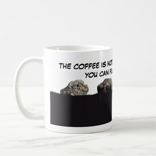 Mug classique qui vous fait rire. (Gauche)