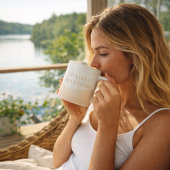 Mug Classique Réveil Côtier Chaud, 11 oz