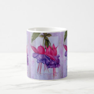 MUG CLASSIQUE ROSE ET PURPLE FUSCHIE