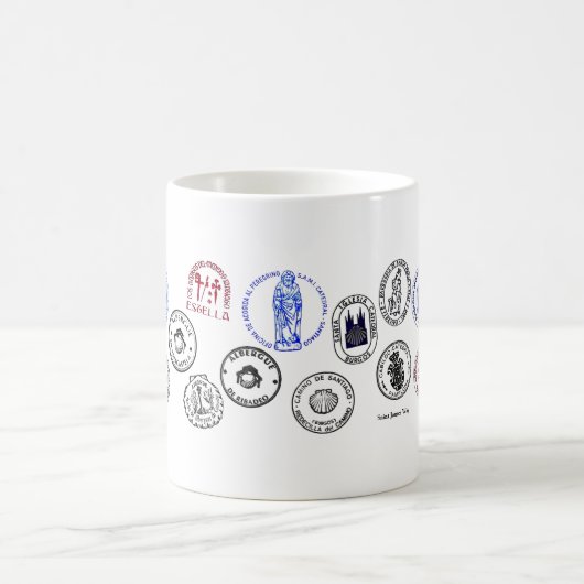 Mug classique Saint James Way (Centre)