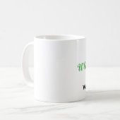 Mug Classique saumoné blanc de ville de Washington (Devant gauche)