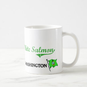 Mug Classique saumoné blanc de ville de Washington