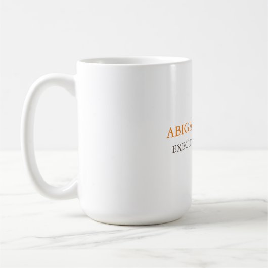 Mug Classique Simple Clean Professionnel (Gauche)
