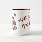 Mug classique Smiley Panda, 11 oz (Centre)