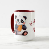Mug classique Smiley Panda, 11 oz (Devant gauche)