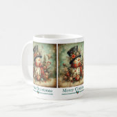 Mug classique Snowman de Noël (Devant gauche)