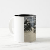 Mug classique Snowy Tree, 11 oz (Devant gauche)