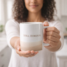 Mug Classique Soft Brown Horizon, 330 ml