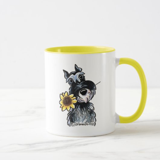 Mug Classique Sunny Schnauzer (Droite)