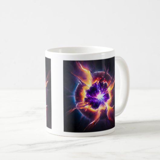 Mug classique Supernova, 11 oz (Devant droit)