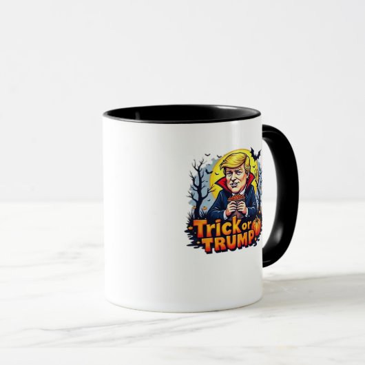 Mug Classique Trick Ou Halloween (Devant droit)
