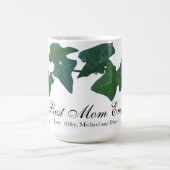 Mug Classique vert anglais vert ivoire botanique (Centre)