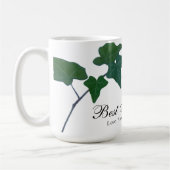 Mug Classique vert anglais vert ivoire botanique (Gauche)