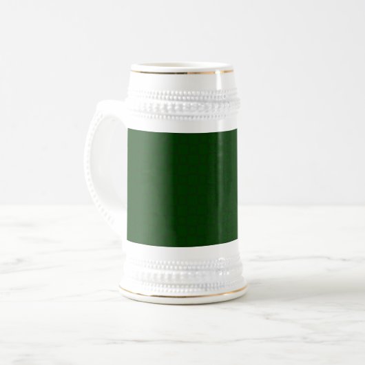 Mug classique vert foncé (Devant gauche)