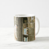 Mug classique - 'Vieux Livres' (Devant droit)