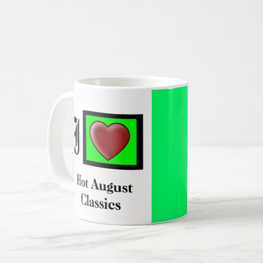 Mug Classiques d'août chaud (Devant gauche)