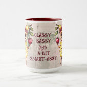 MUG CLASSY SASSY ET UN PEU SMART-ASSY (Centre)
