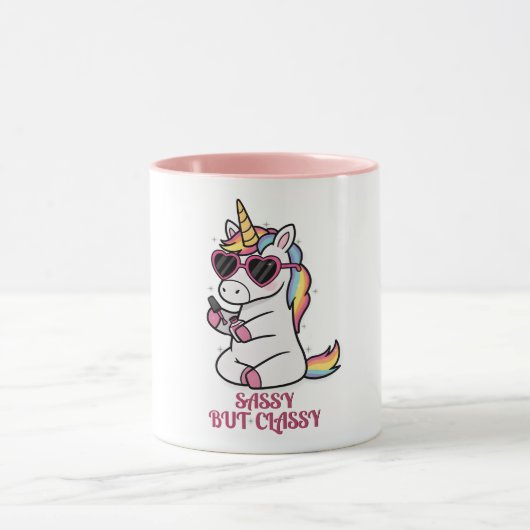Mug Classy Unicorn Manicure – Sassy Mood (Centre)