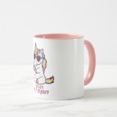 Mug Classy Unicorn Manicure – Sassy Mood (Devant droit)