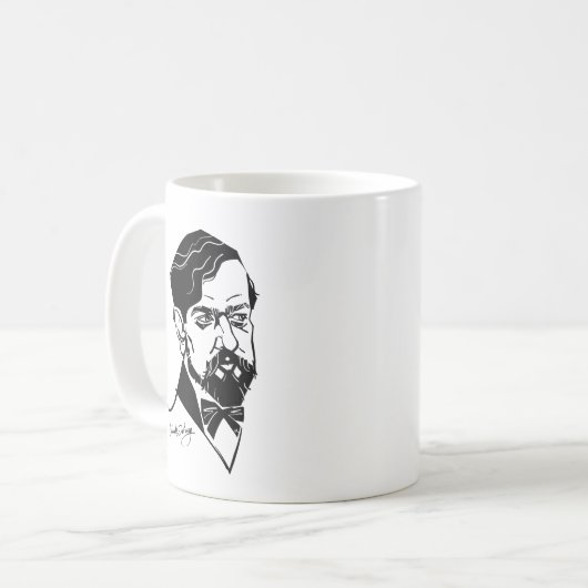 Mug Claude Debussy (Devant gauche)