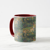 Mug Claude Monet 1895 Vintage dans le jardin (Devant gauche)
