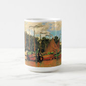 Mug Claude Monet, Bateaux à Zaandam, (Centre)