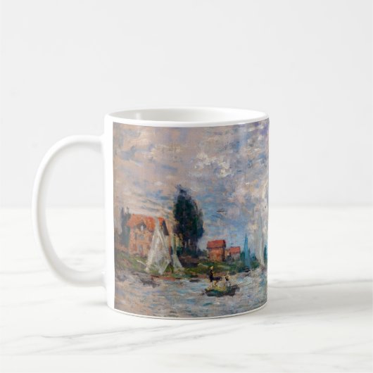 Mug Claude Monet - Bateaux Regatta à Argenteuil (Gauche)