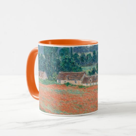 Mug Claude Monet - Champ de coquelicots, Giverny (Devant gauche)