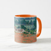 Mug Claude Monet - Champ de coquelicots, Giverny (Devant droit)