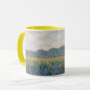 Mug Claude Monet - Champ d'iris jaunes à Giverny