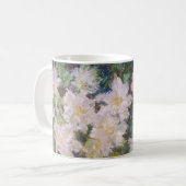 Mug Claude Monet - Clematis blanc (Devant gauche)