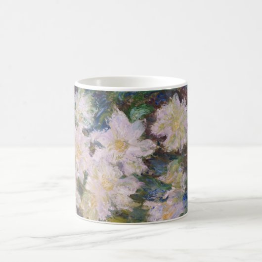 Mug Claude Monet - Clematis blanc (Centre)