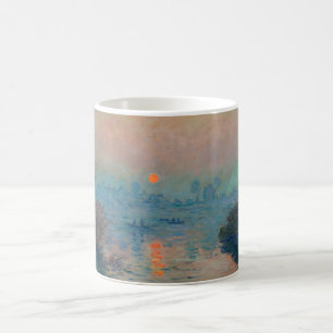 Mug Claude Monet - Coucher de soleil sur la Seine à La