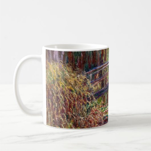 Mug Claude Monet - Eau Lily étang, Harmonie rose (Gauche)