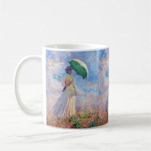 Mug Claude Monet - Femme à l'ombrelle tournée vers la
