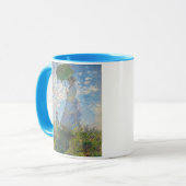 Mug Claude Monet | Femme avec un parasol (Devant gauche)
