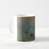 Mug Claude Monet - impression, lever de soleil (Devant gauche)