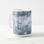 Mug Claude Monet Impressionist Water Lillies Painting (Devant gauche)