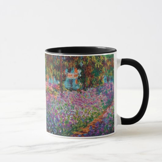 Mug Claude Monet - Iris dans le jardin de Monet Beaux- (Droite)
