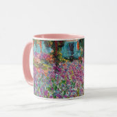 Mug Claude Monet - Iris dans le jardin de Monet Beaux- (Devant gauche)