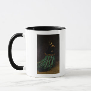 Mug Claude Monet   la femme dans la robe verte, 1866